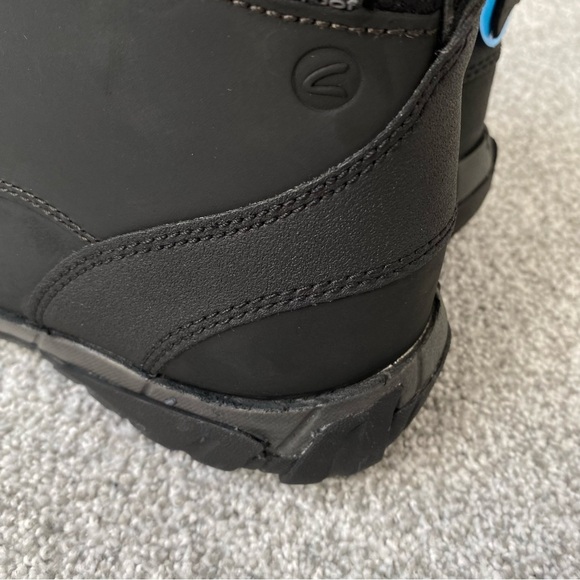 Men’s Clarks Grove Zip II Black Leather - Picture 7 of 11